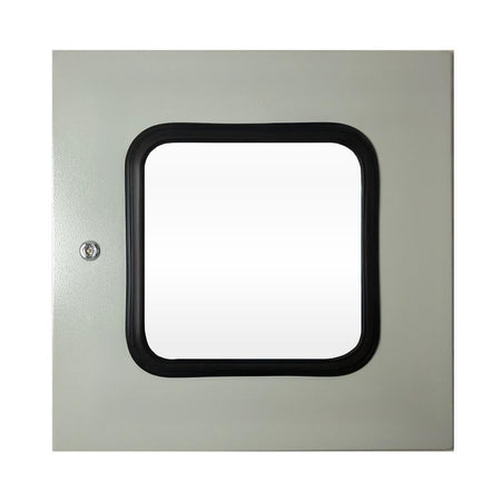 Transparent Door 400H x 400W IP66 Grey — IP Enclosures