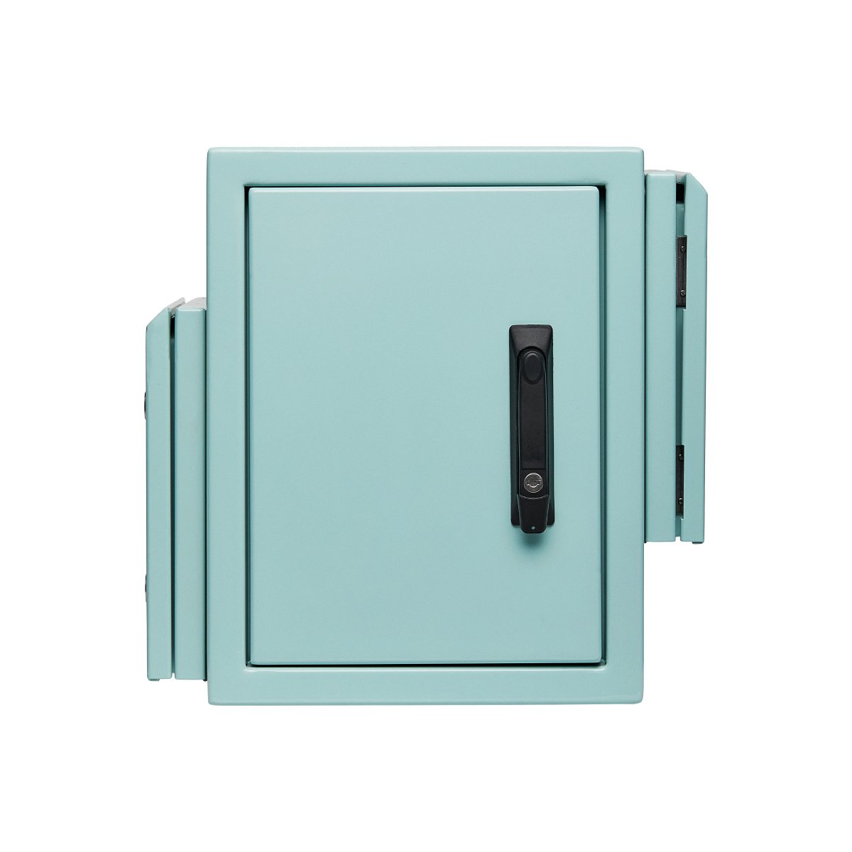 Field Cabinet 450H x 350W x 225D IP55 Smoke-Blue, Ventilated — IP Enclosures