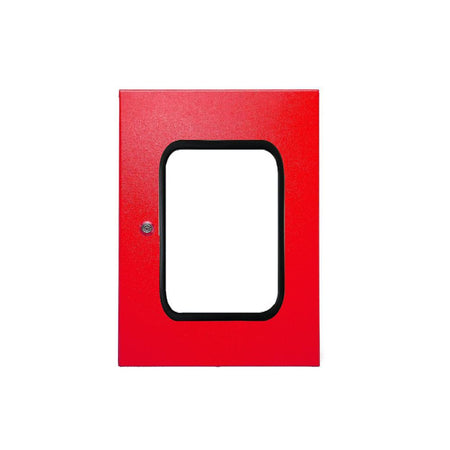 Transparent Door 500H x 300W IP66 Red — IP Enclosures
