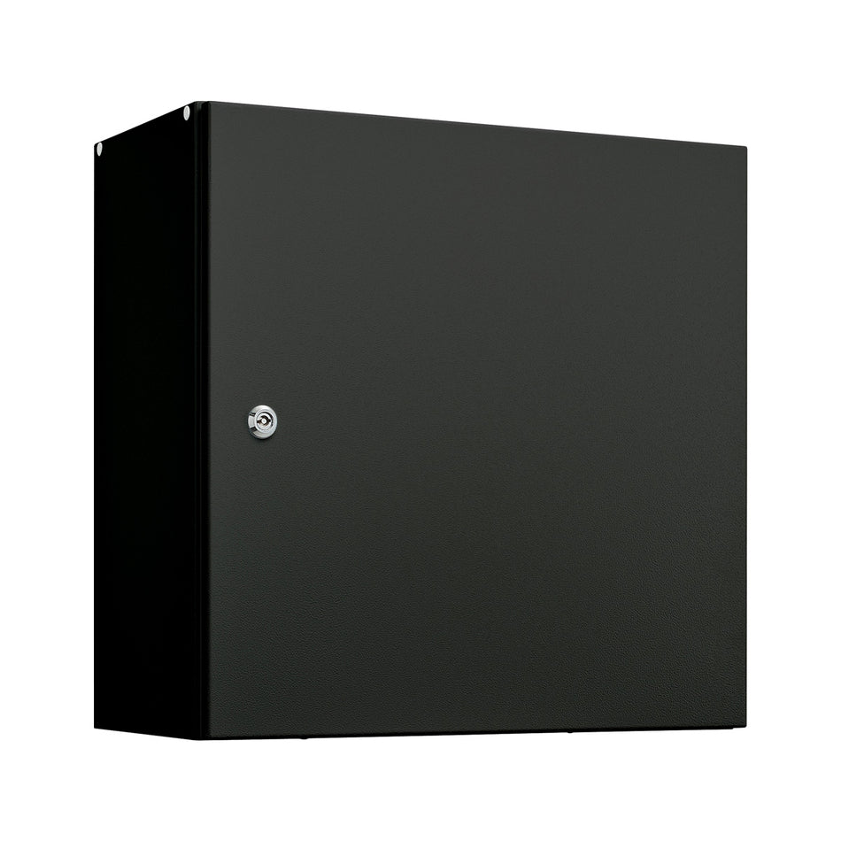 Electrical Enclosure 500H x 500W x 250D IP66 Black — IP Enclosures