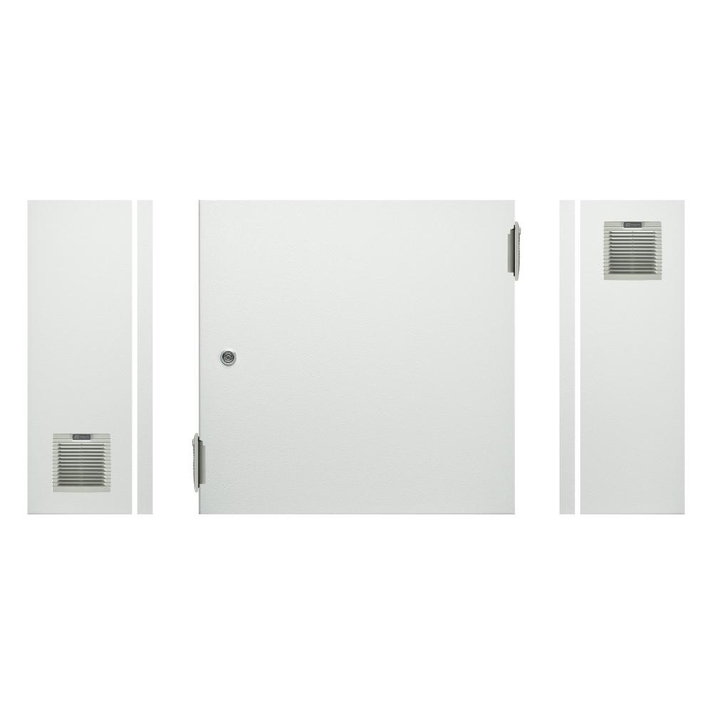 Electrical Enclosure with Vents 500H x 500W x 250D IP54 Grey — TRO Assemblies