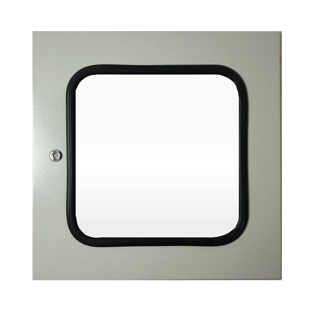 Transparent Door 500H x 500W IP66 Grey — IP Enclosures