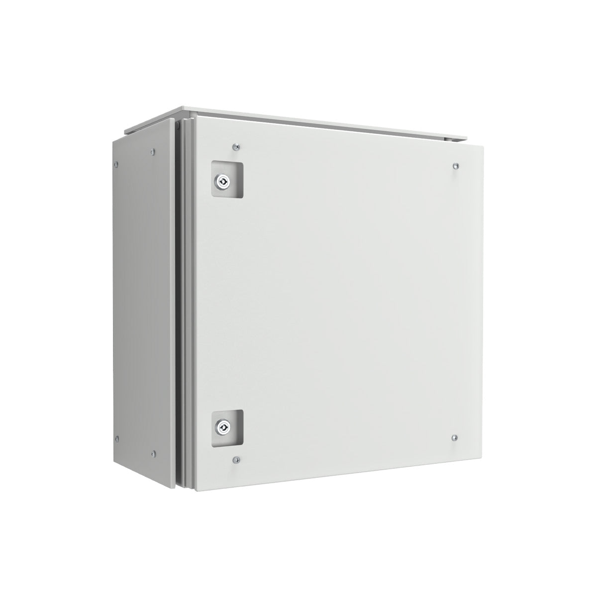 Electrical Enclosure 600H x 600W x 300D IP66 Grey, with Sunshields — IP Enclosures