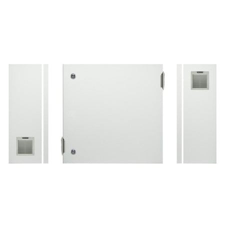 Electrical Enclosure with Vents 600H x 600W x 400D IP54 Grey — TRO Assemblies