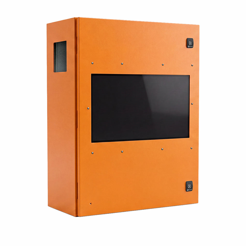 ELECTRICAL ENCLOSURE 800H X 600W X 300D RAL2000 WITH PERSPEX WINDOW