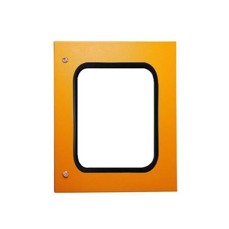 Transparent Door 800H x 600W IP66 Orange — IP Enclosures