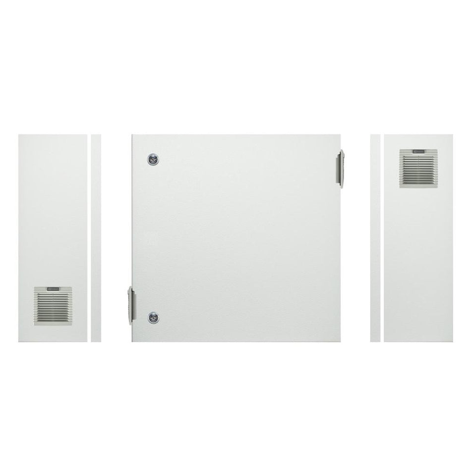 Electrical Enclosure with Vents 800H x 800W x 300D IP54 Grey — TRO Assemblies