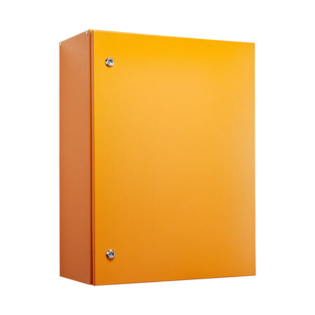 Electrical Enclosure 800H x 800W x 300D IP66 X15 Orange — IP Enclosures