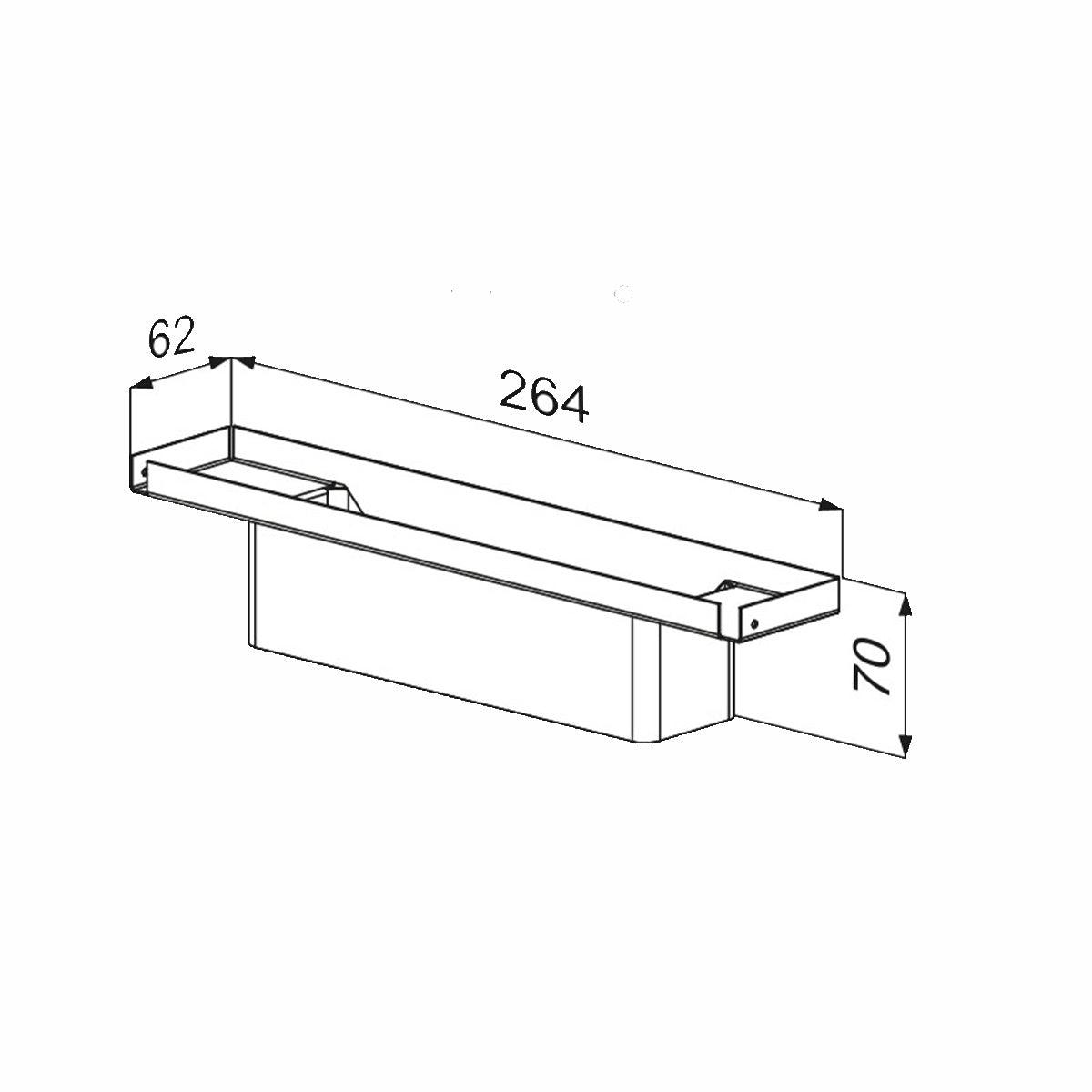 FLOW DIVERTER ADAPTER SUITABLE FOR 850W INDOOR AIR CONDITIONERS — IP Enclosures