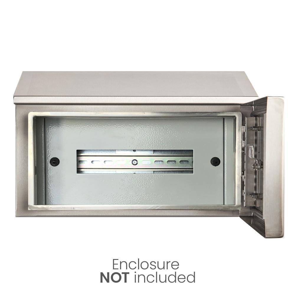 Din Rail Kit 12 Pole to suit 300H x 400W x 200D Enclosure — IP Enclosures