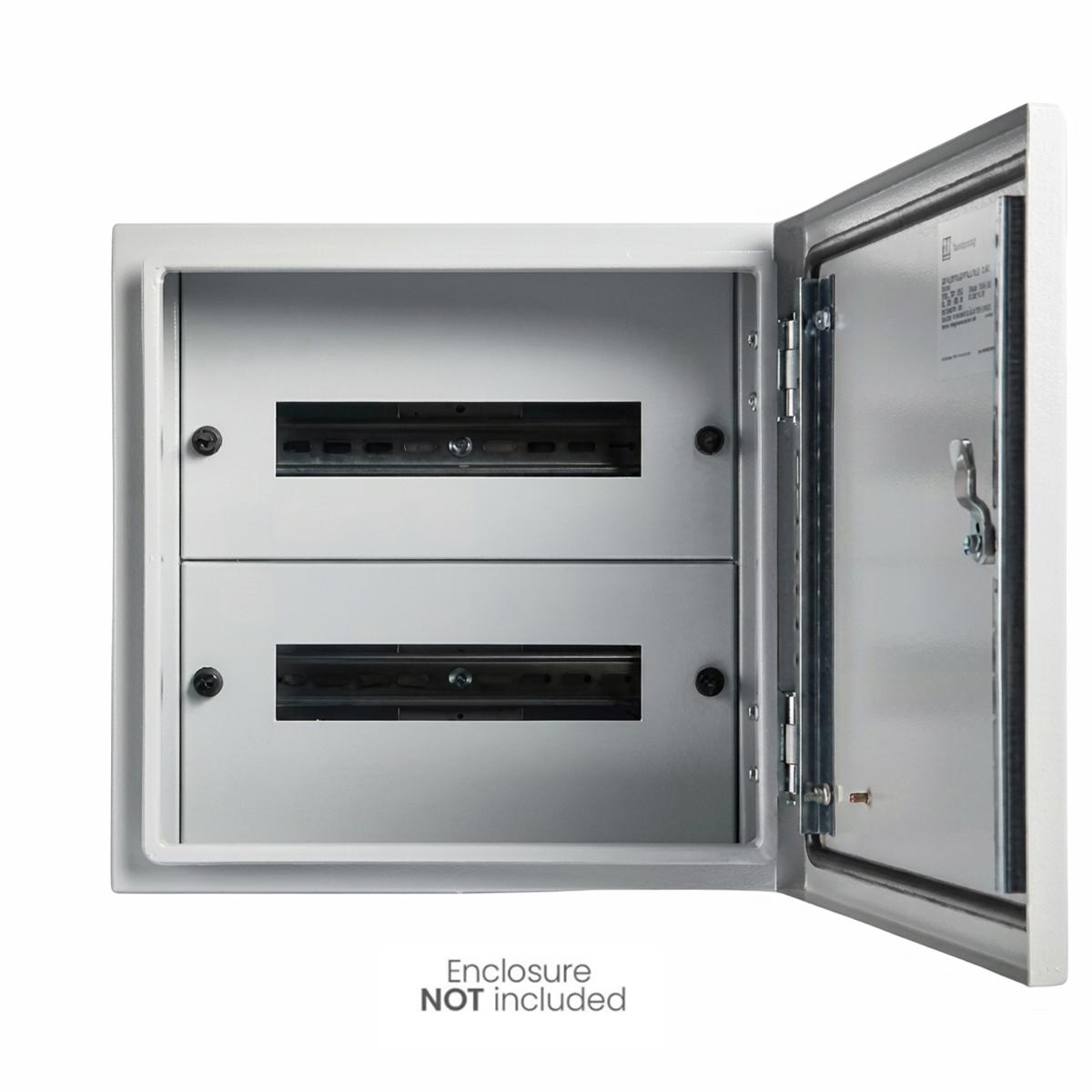 Din Rail Kit 96 Pole to suit 800H x 600W x 200D Enclosure — IP Enclosures
