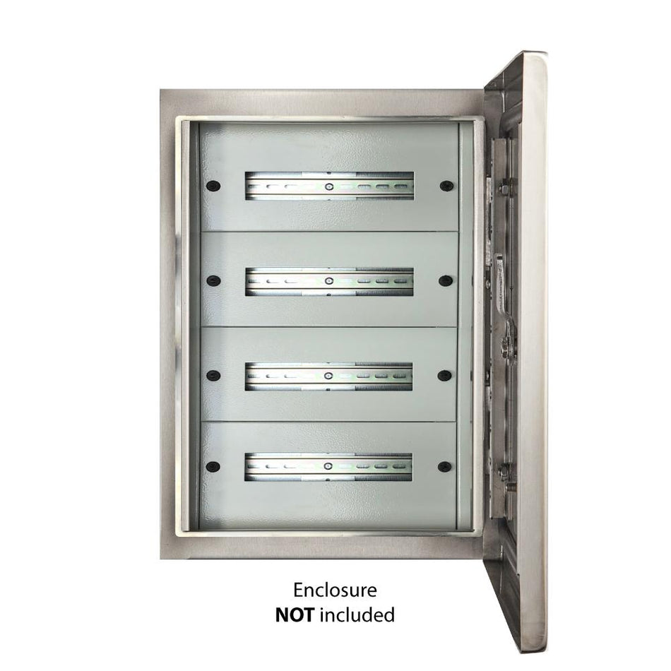 Din Rail Kit 96 Pole to suit 800H x 600W x 200D Enclosure — IP Enclosures