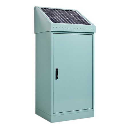 Aluminium Solar Roof for 750W x 620D Aluminium Field Cabinet — IP Enclosures