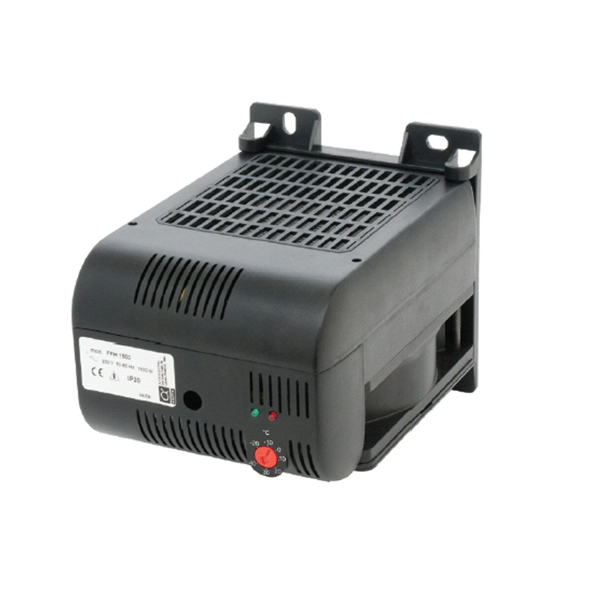 Fan Heater 751 W -115 V, 112 X 82 X 225 mm, CE, UL — IP Enclosures