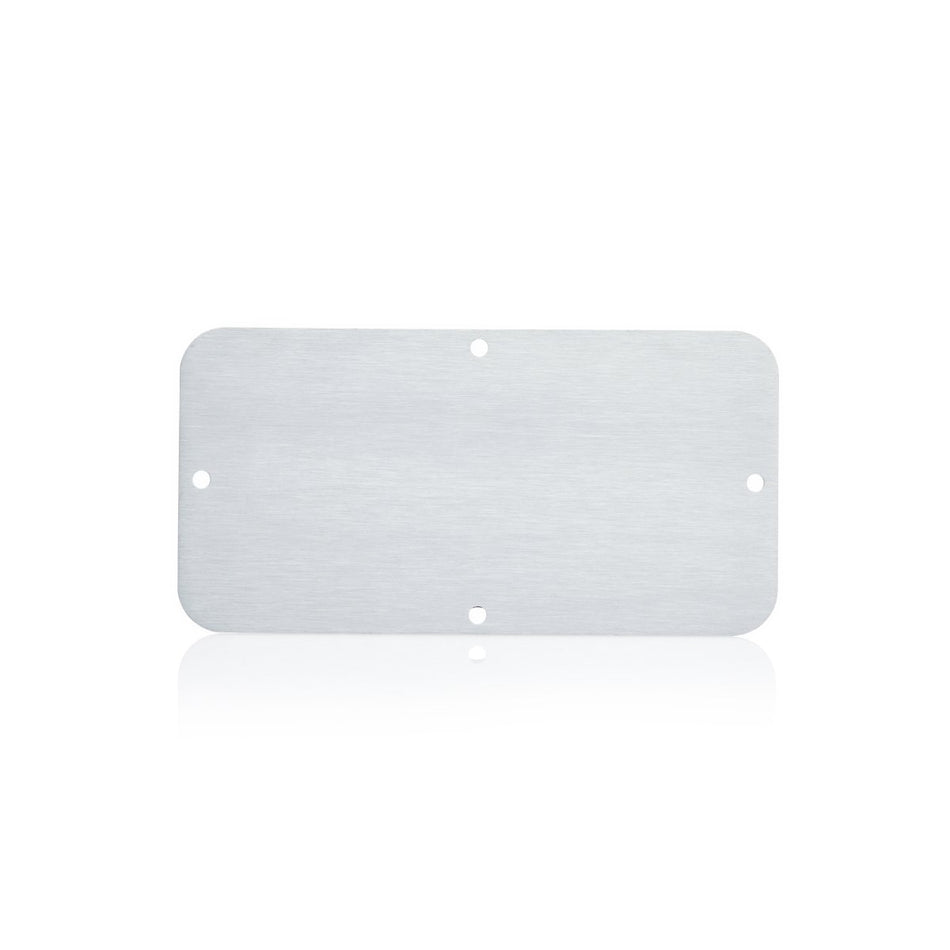 Gland Plate 3mm Aluminium 214 x 95 — IP Enclosures