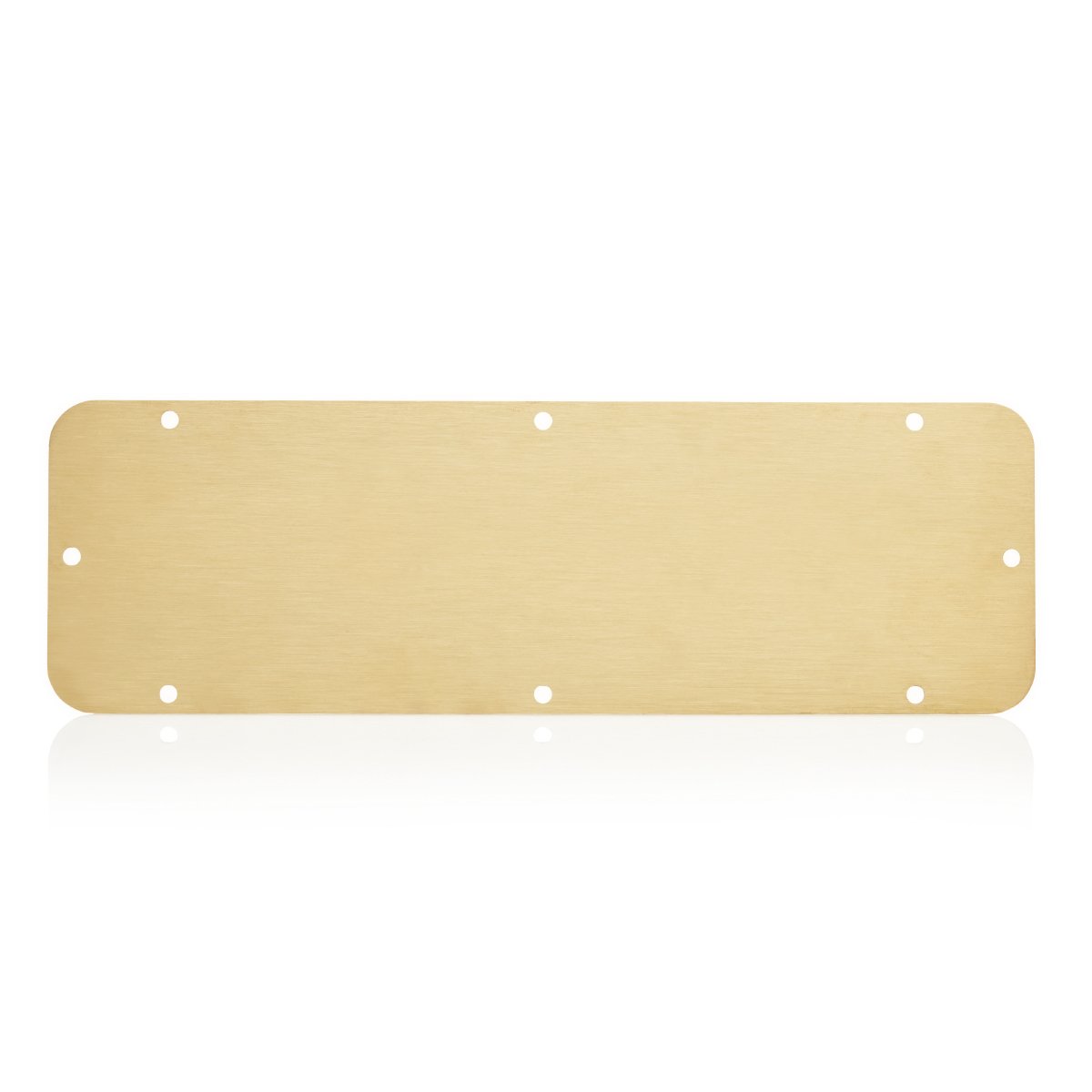 Gland Plate 3mm Brass 364 x 95 — IP Enclosures