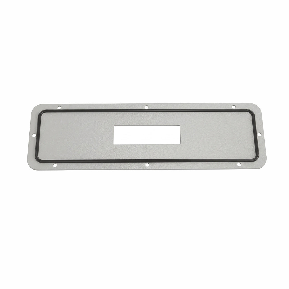 364 X 95 STEEL GLAND PLATE WITH 36 X 112 CUTOUT, POWDER COATED RAL7035 — IP Enclosures