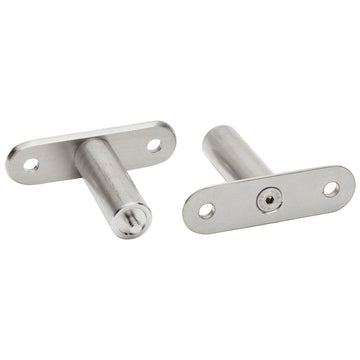 Hygienic 304 Stainless Steel Wall Spacers, Set of 2