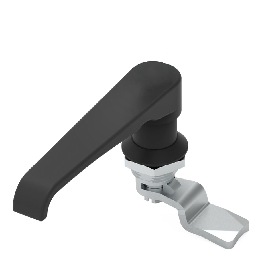 Black L Handle for Electrical Enclosures, Non-Keyed — IP Enclosures