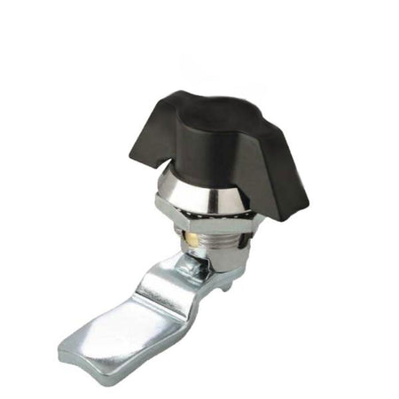 Wing Knob Cast Alloy Coated Black — IP Enclosures