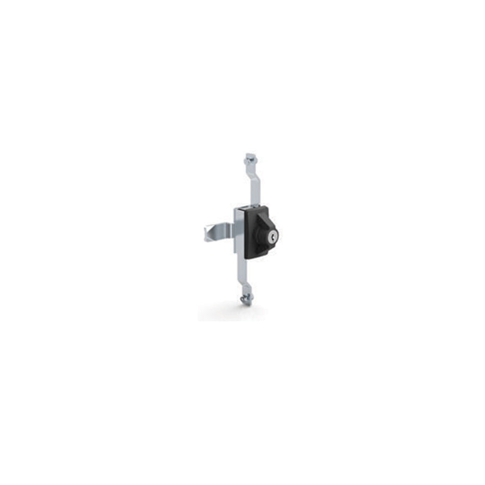 Black Wing Knob for 3 Point Locking, Keyed — IP Enclosures
