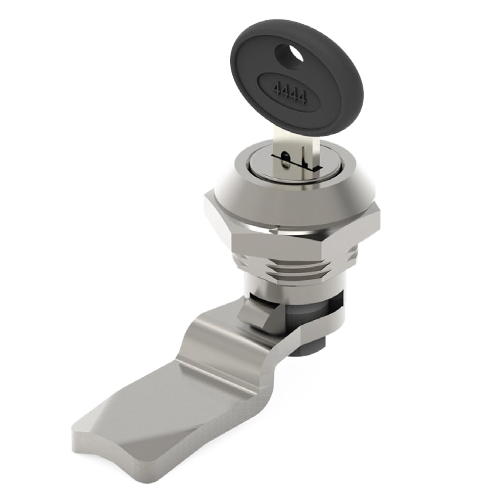 Stainless Steel Quarter Turn Keyed Lock — IP Enclosures