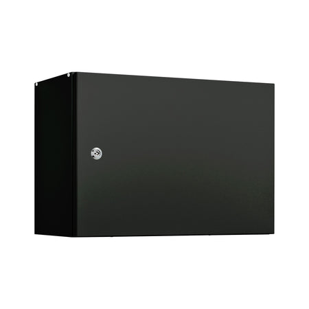 Electrical Enclosure 300H x 400W x 200D IP66 Black — IP Enclosures