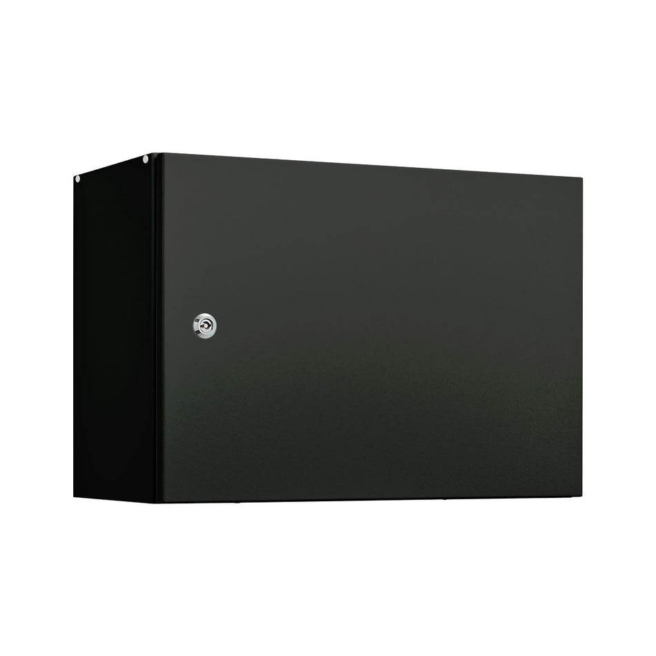Electrical Enclosure 300H x 400W x 200D IP66 Black — IP Enclosures
