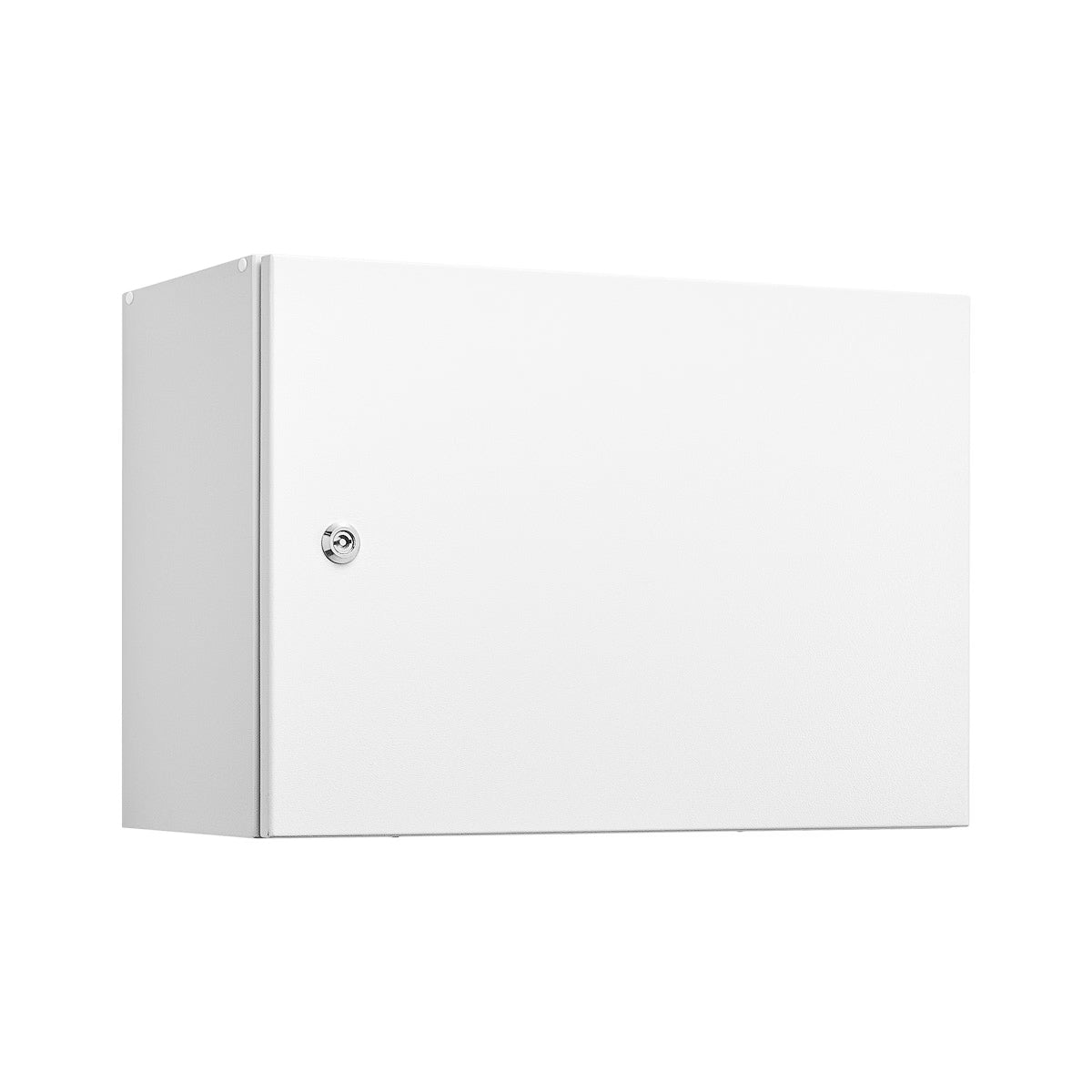 Galvanised Steel Electrical Enclosure 300H x 400W x 200D IP66 - RAL9016 White — IP Enclosures