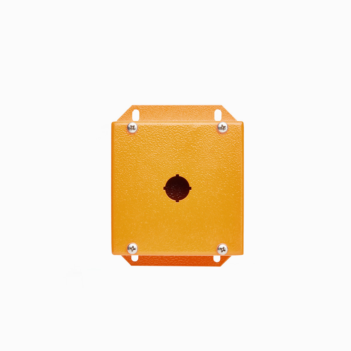 Pushbutton Enclosure 1 Hole , Orange — IP Enclosures