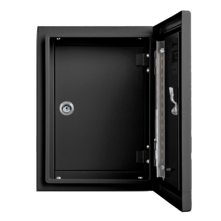 Inner Door 600H x 400W Black — IP Enclosures