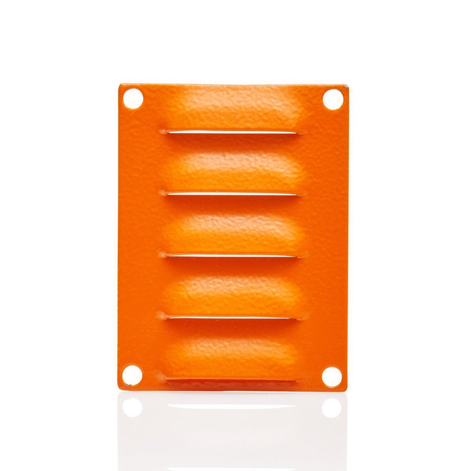 Louvre Vent 100H x 75W Orange — IP Enclosures