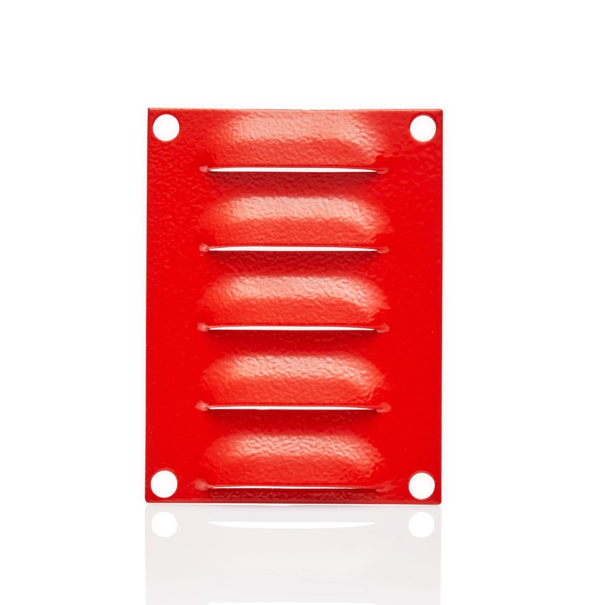 Louvre Vent 100H x 75W Red — IP Enclosures