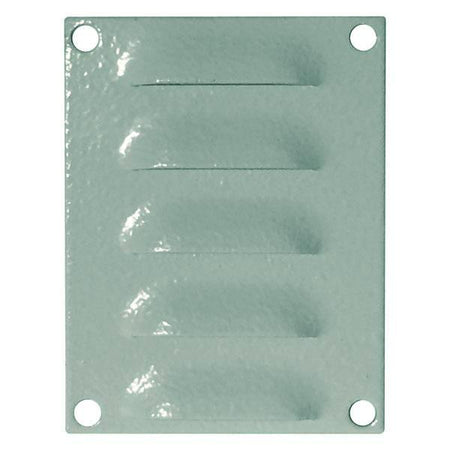 Louvre Vent 100H x 75W Smoke-Blue — IP Enclosures