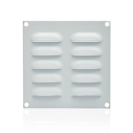 Louvre Vent 130H x 130W Grey — IP Enclosures