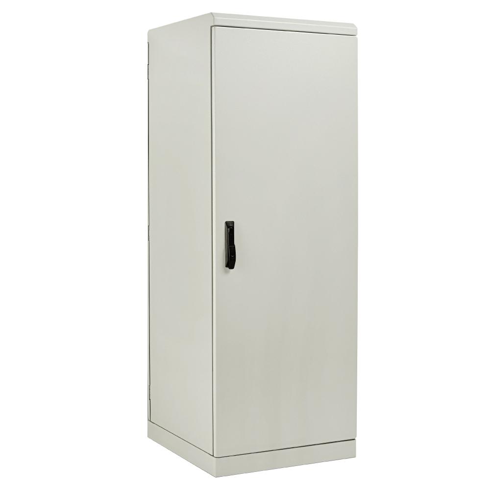 19" Data Rack 42U/RU x 600D IP66 Grey with Rear Door — IP Enclosures