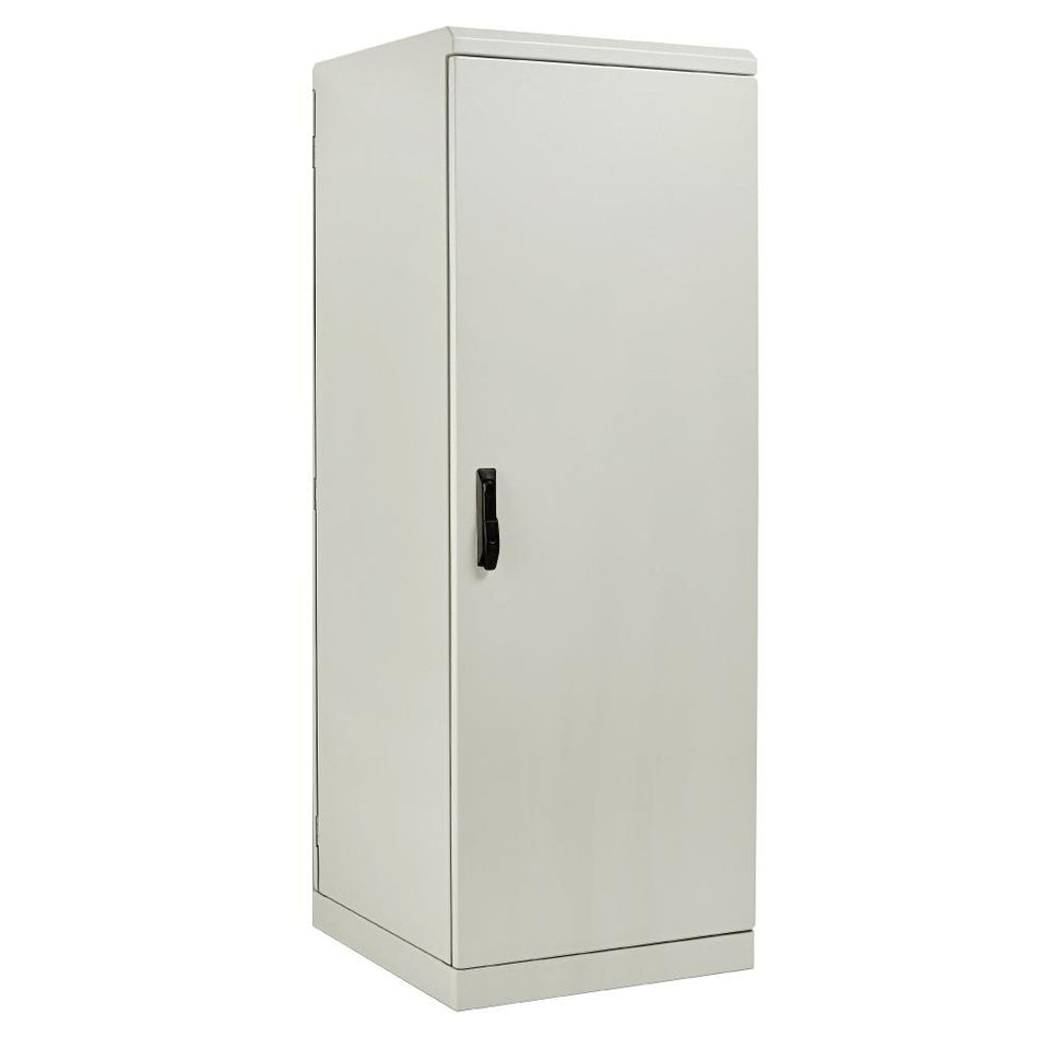 19" Data Rack 42U/RU x 600D IP66 Grey with Rear Door — IP Enclosures
