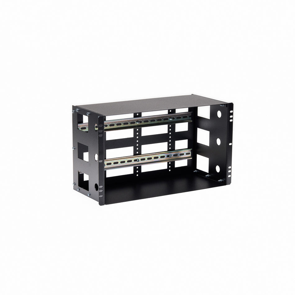 3RU 19" RACK MOUNTED DIN RAIL HOUSING — IP Enclosures