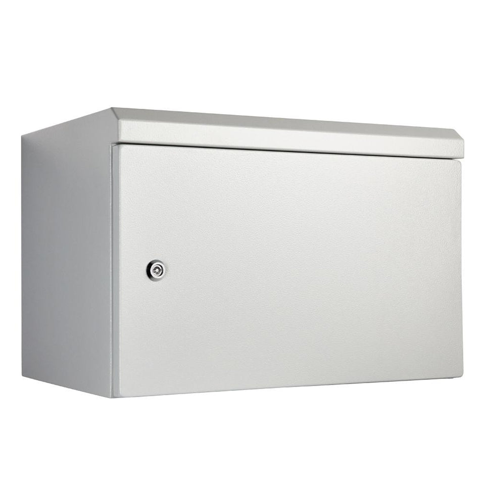 19" Data Rack 12U/RU x 600D IP66 Grey — IP Enclosures
