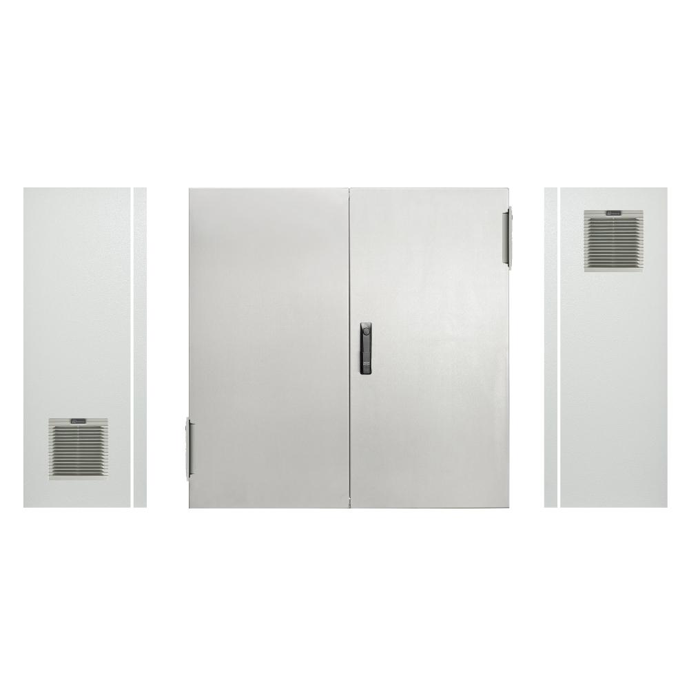 316 Stainless Steel Electrical Enclosure with Vents 1000H x 1000W x 400D IP54 — TRO Assemblies