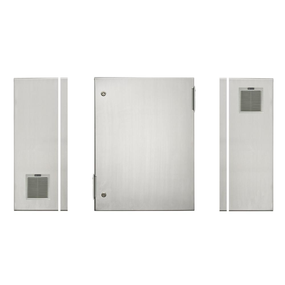 316 Stainless Steel Electrical Enclosure with Vents 1000H x 800W x 400D IP54 — TRO Assemblies