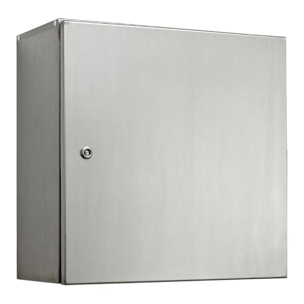 316 Stainless Steel Electrical Enclosure 400H x 400W x 300D IP66 — IP Enclosures