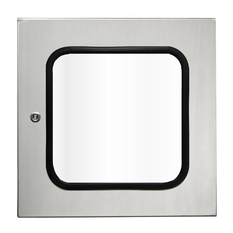 Grade 316 Stainless Steel Window Door 400H x 600W — IP Enclosures