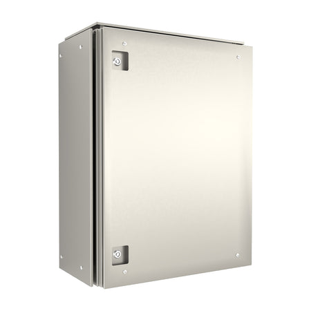 316 Stainless Steel Electrical Enclosure 800H x 600W x 300D IP66, with Sunshields — IP Enclosures