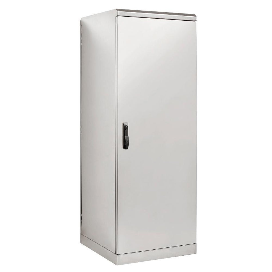 316 Stainless Steel 19" Data Rack 24U/RU 1200H x 600W x 400D IP66 — IP Enclosures