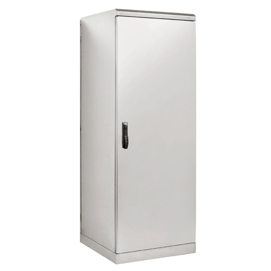 316 Stainless Steel 19" Data Rack 16U/RU 850H x 600W x 800D IP66 — IP Enclosures