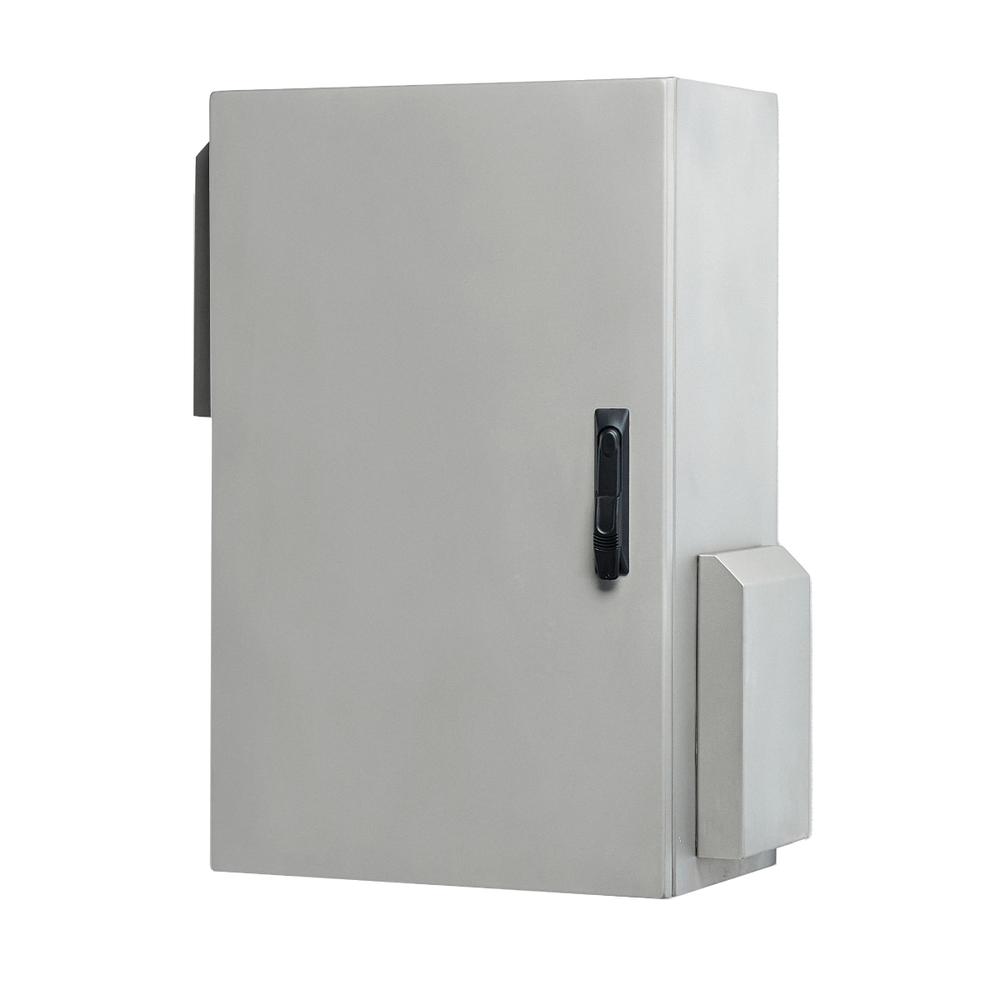 316 Stainless Steel Field Cabinet 600H x 500W x 325D IP55 Ventilated — IP Enclosures