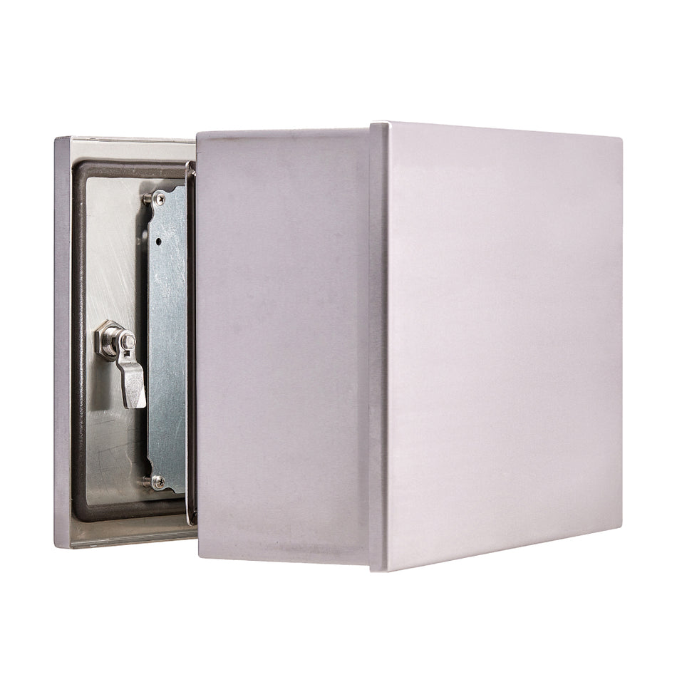 316 Stainless Steel HMI Enclosure 350H x 450W x 150D IP66 — IP Enclosures