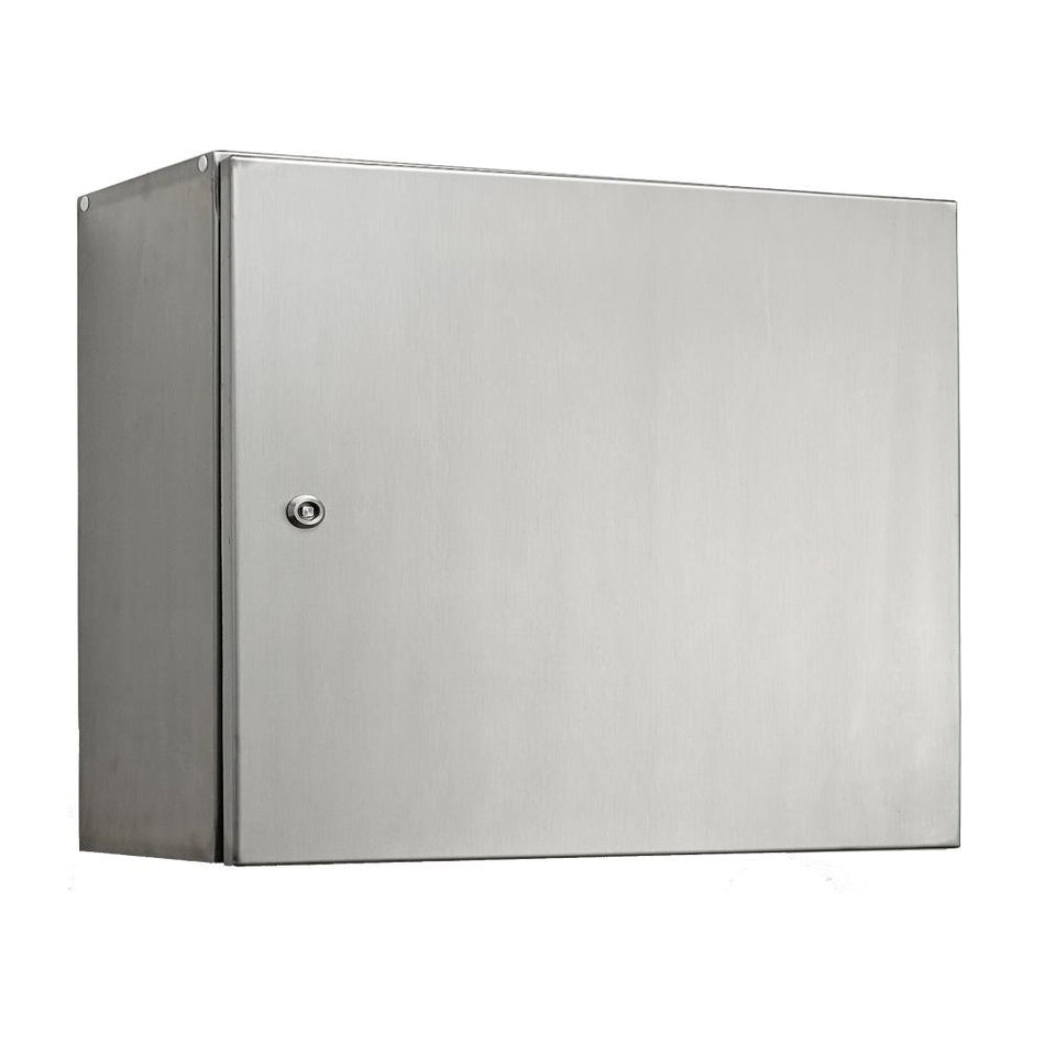 316 Stainless Steel Electrical Enclosure 400H x 600W x 300D IP66 — IP Enclosures