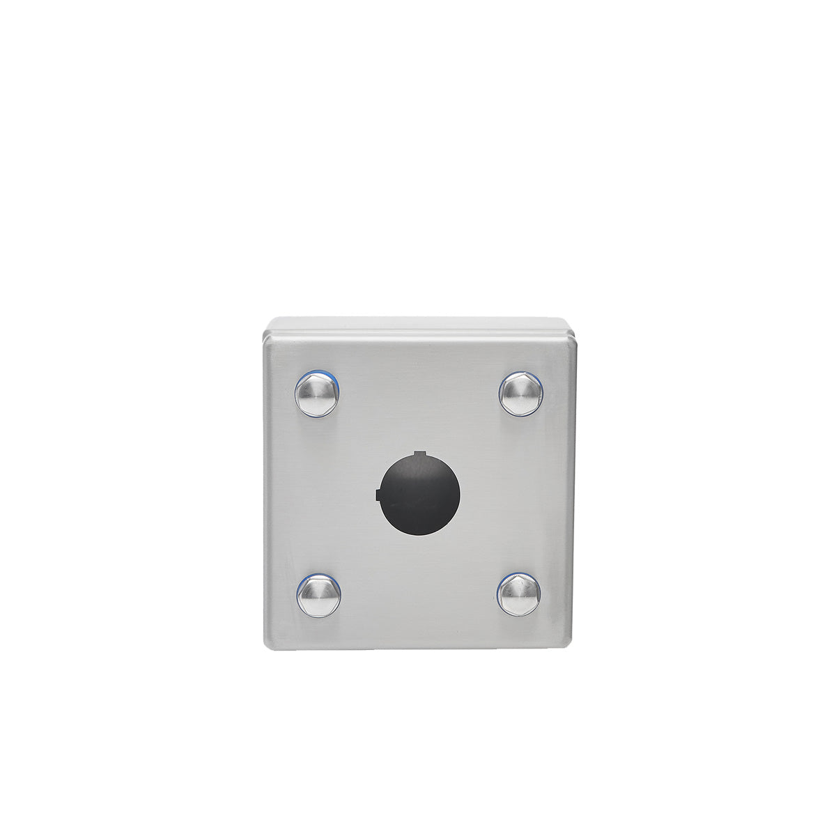 Pushbutton Enclosure 316 Stainless Steel, 1 Hole — IP Enclosures
